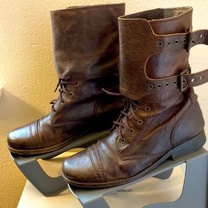 All Saints Damisi Combat boots. UK size 7/40.
